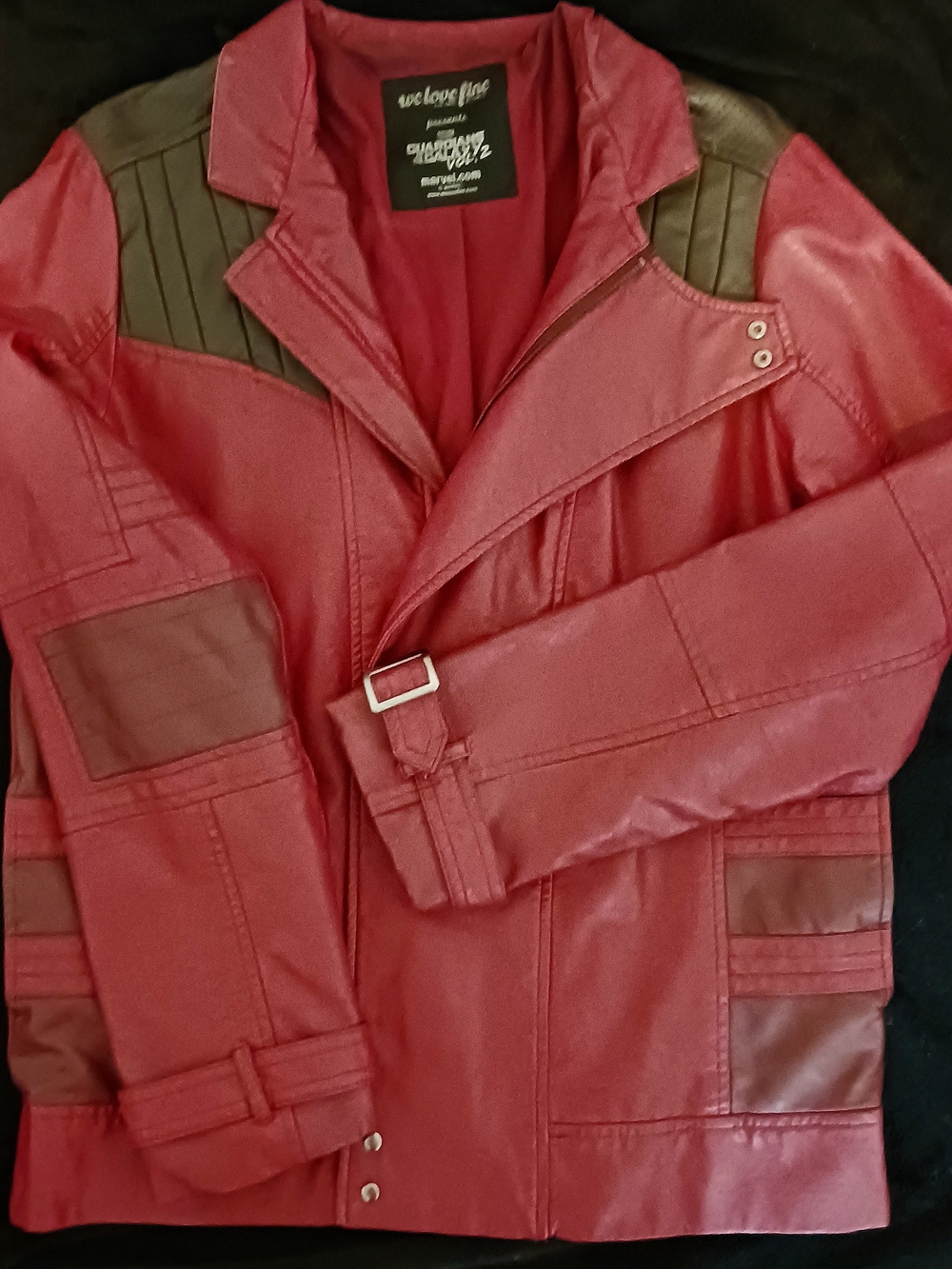 Starlord Faux Leather Cosplay Jacket Guardians Of The Galaxy Vol.2